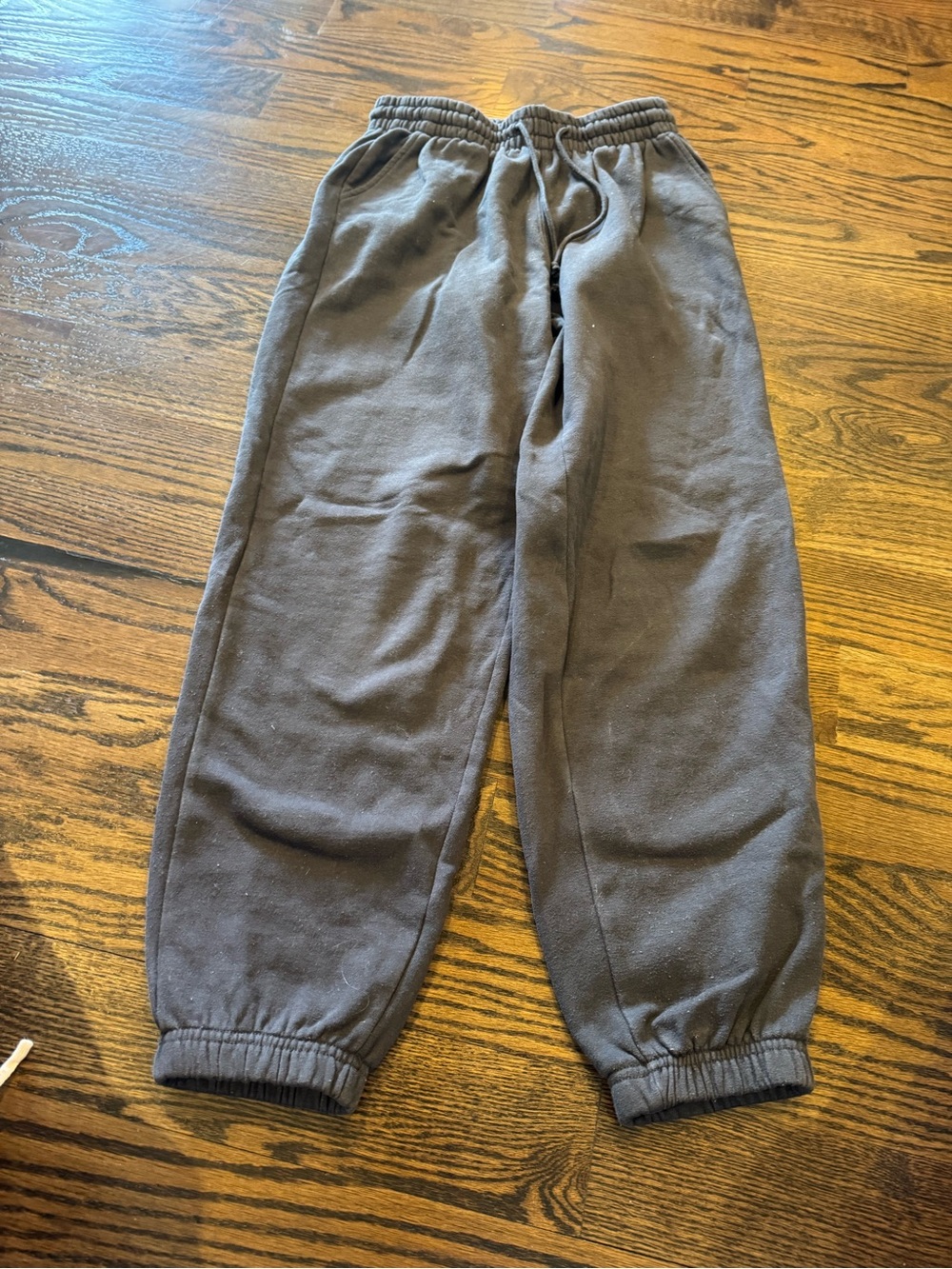 PacSun Gray Elastic-Waist Jogger Pants